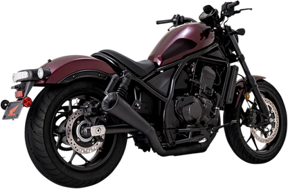 VANCE & HINES Upsweep Slip-On Muffler - Black - Rebel 1100 48425