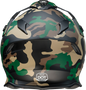 Z1R Range Woodland Camo Motorcycle Helmet 2XL with Drop-Down Sun Visor and Removable Linings