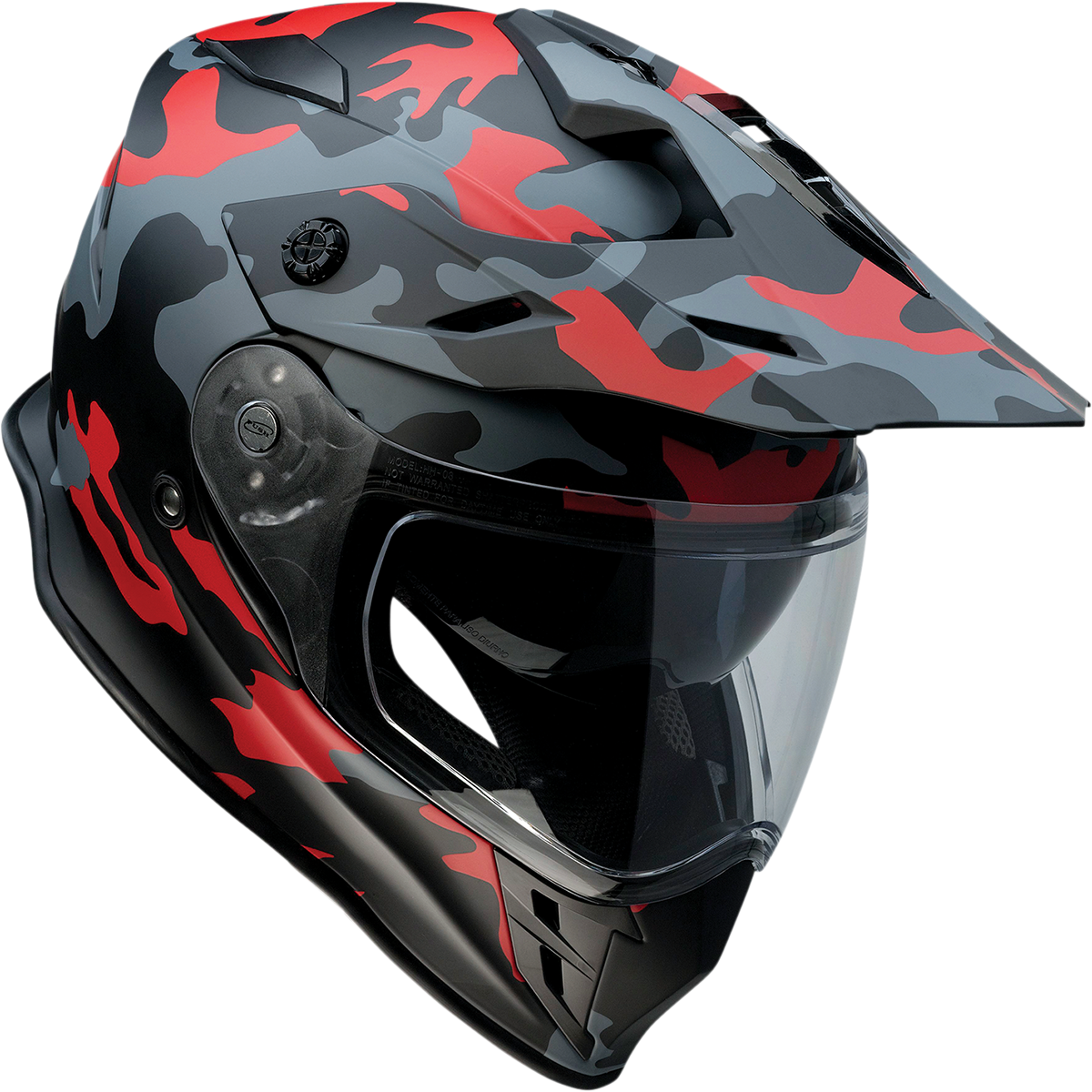 Z1R Range Helmet - Camo Red, Small - Part Number 0140-0094