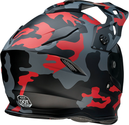 Z1R Range Helmet - Camo Red, Small - Part Number 0140-0094