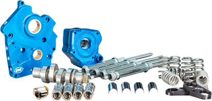 S&S CYCLE Cam Chest Kit with Plate - Chain Drive - Water Cooled - 550 Cam - Chrome Pushrods - M8 310-1080B