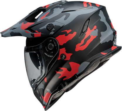 Z1R Range Helmet - Camo Red, Medium (Part Number 0140-0095)