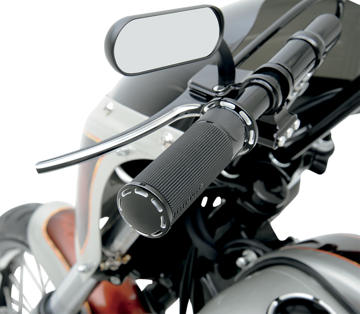 ARLEN NESS Slot Track Grips - Cable - Black 07-301