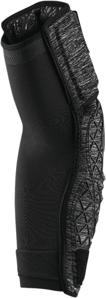 100% Surpass Elbow Guards - Heather Gray/Black - Large 70008-00007