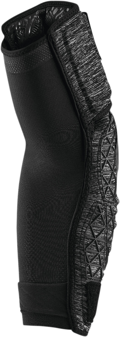 100% Surpass Elbow Guards - Heather Gray/Black - Large 70008-00007