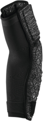 100% Surpass Elbow Guards - Heather Gray/Black - Large 70008-00007