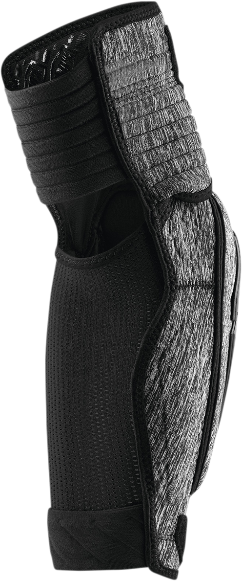 100% Fortis Elbow Guards - Heather Gray/Black - L/XL 70006-00004