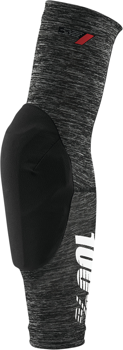 100% Teratec Elbow Guards - Heather Gray/Black - XL 70002-00008