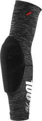 100% Teratec Elbow Guards - Heather Gray/Black - XL 70002-00008