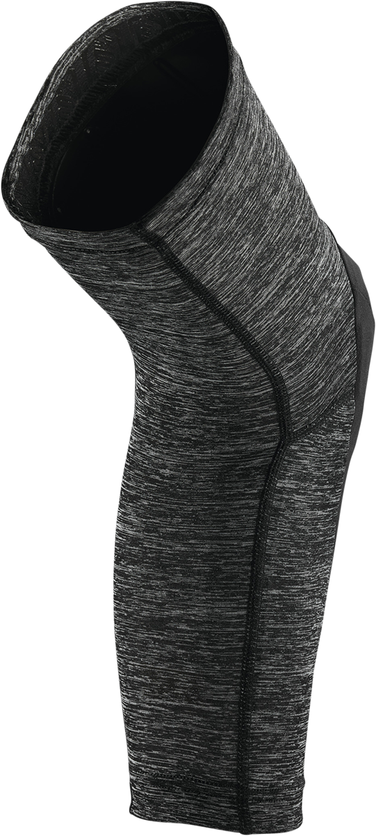 100% Teratec Knee Guards - Heather Gray/Black - XL 70003-00008