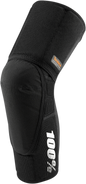 100% Teratec Plus Knee Guards - Black - XL 70005-00004