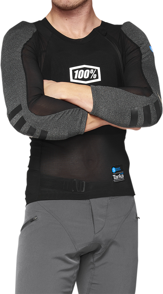 100% Tarka Body Armor - Long Sleeve - Black - Small 70010-00001