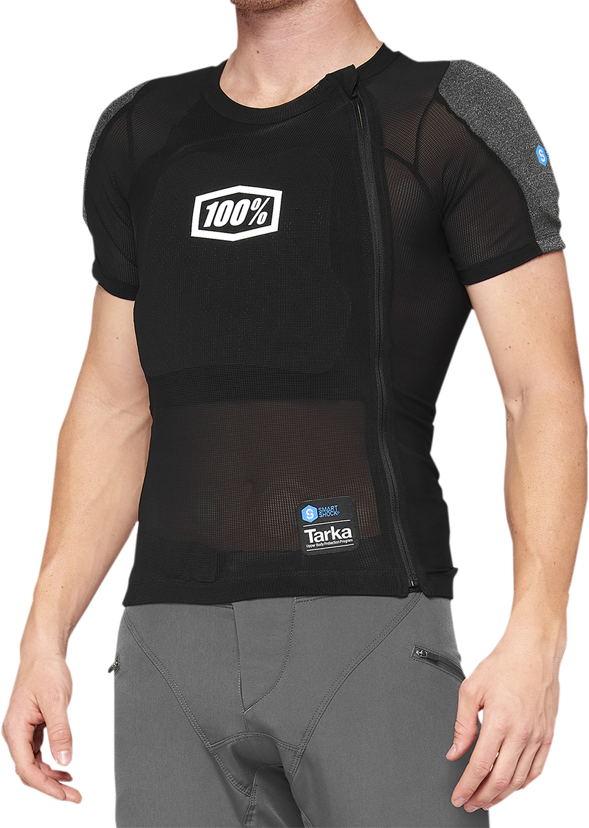 100% Tarka Body Armor - Short Sleeve - Black - Small 70011-00001