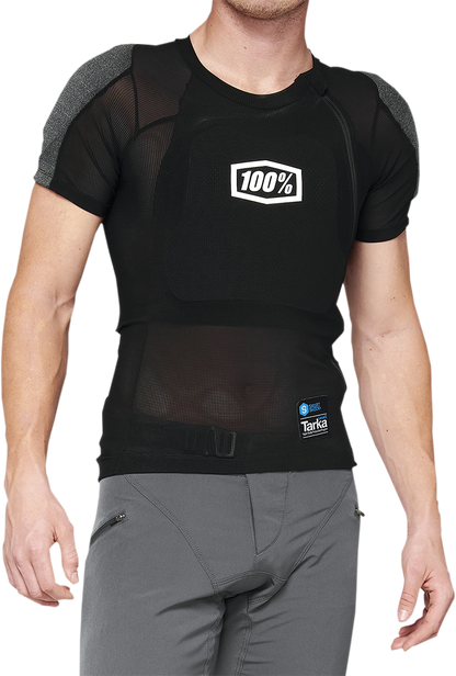 100% Tarka Body Armor - Short Sleeve - Black - 2XL 70011-00005