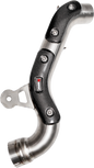 AKRAPOVIC Link Pipe - Titanium - High L-B12SO11