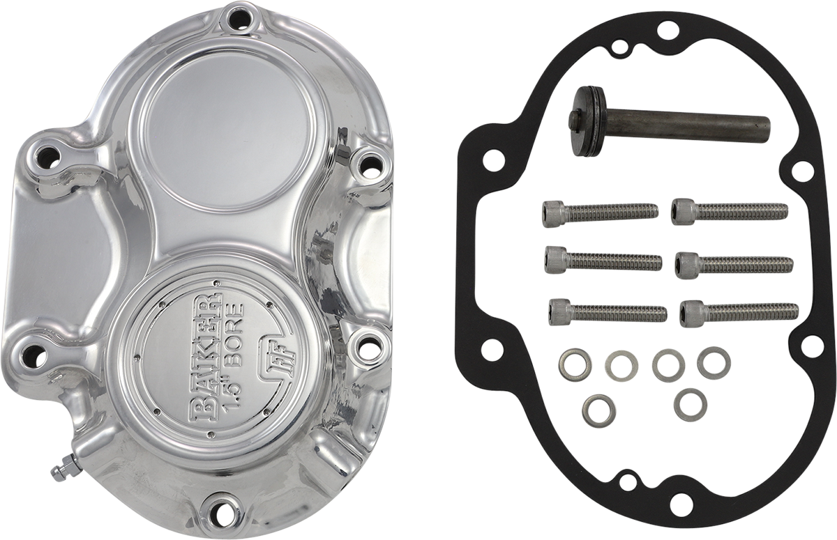 BAKER DRIVETRAIN Function-Formed™ Transmission Side Cover Assembly for M8 Models - Polished DD7-10602-A