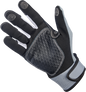 BILTWELL Baja Gloves - Gray - XS 1508-1101-301