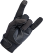 BILTWELL Baja Gloves - Black Out - XS 1508-0101-301