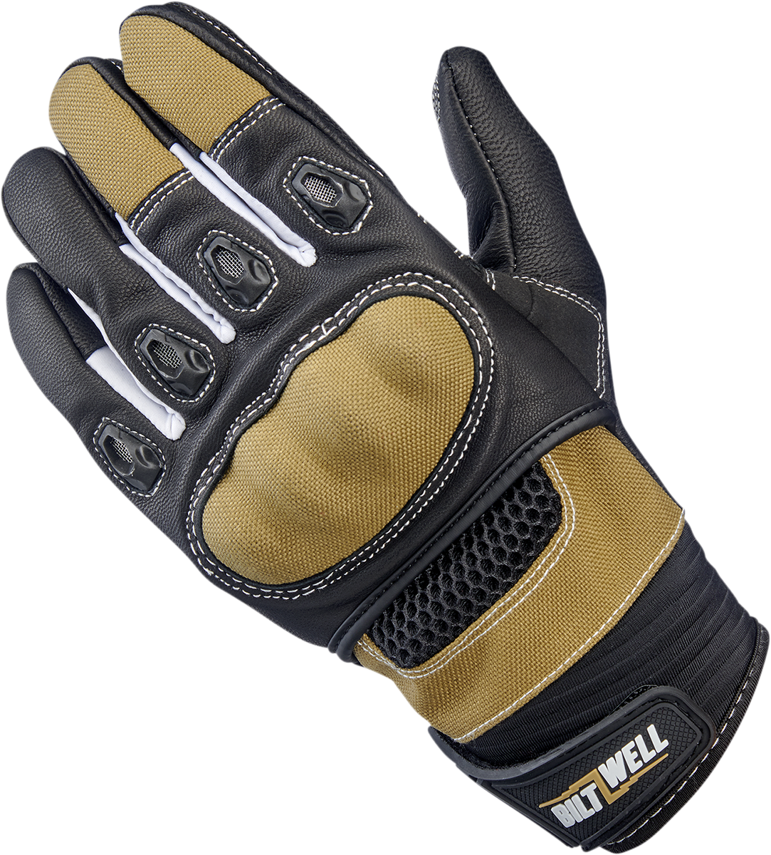 BILTWELL Bridgeport Gloves - Tan - 2XL 1509-0901-306