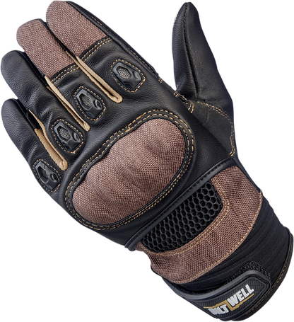 BILTWELL Bridgeport Gloves - Chocolate - 2XL 1509-0201-306