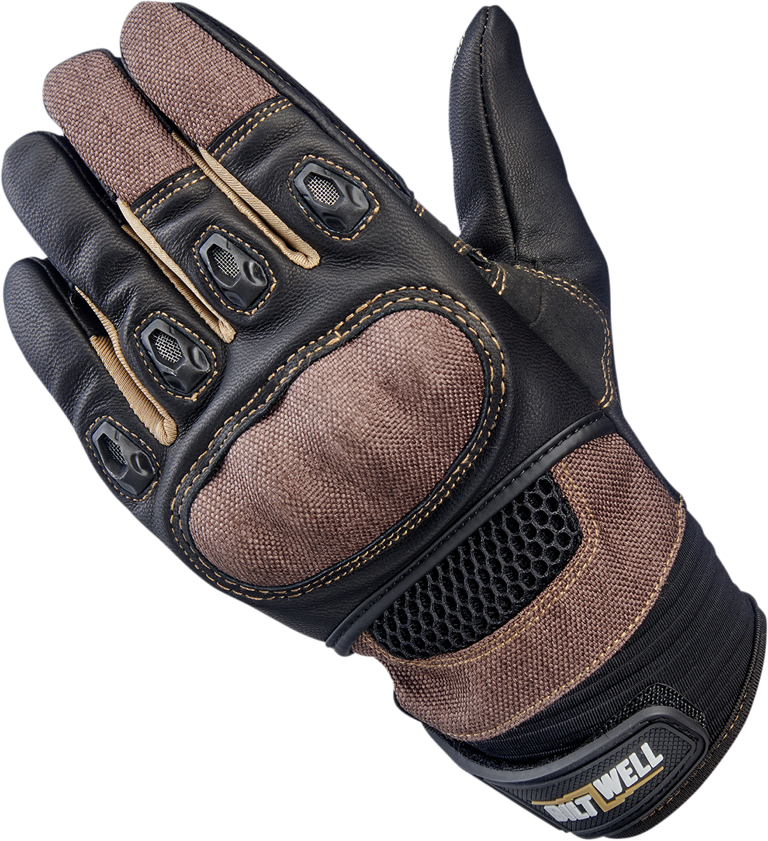 BILTWELL Bridgeport Gloves - Chocolate - XS 1509-0201-301