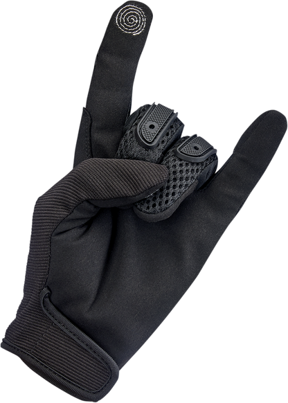 BILTWELL Anza Gloves - Black Out - Medium 1507-0101-003