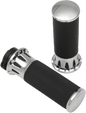 ARLEN NESS Fusion Deep Cut Grips - Cable - Chrome 07-316
