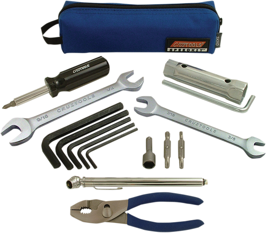 CRUZTOOLS Tool Kit - Ultra-Compact - Zipper Pouch - Harley Davidson SKHD