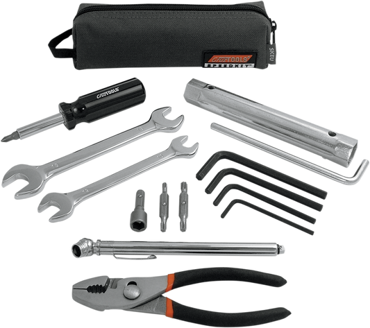 CRUZTOOLS Tool Kit - Ultra-Compact - Zipper Pouch - BMW/KTM/Triumph SKEU
