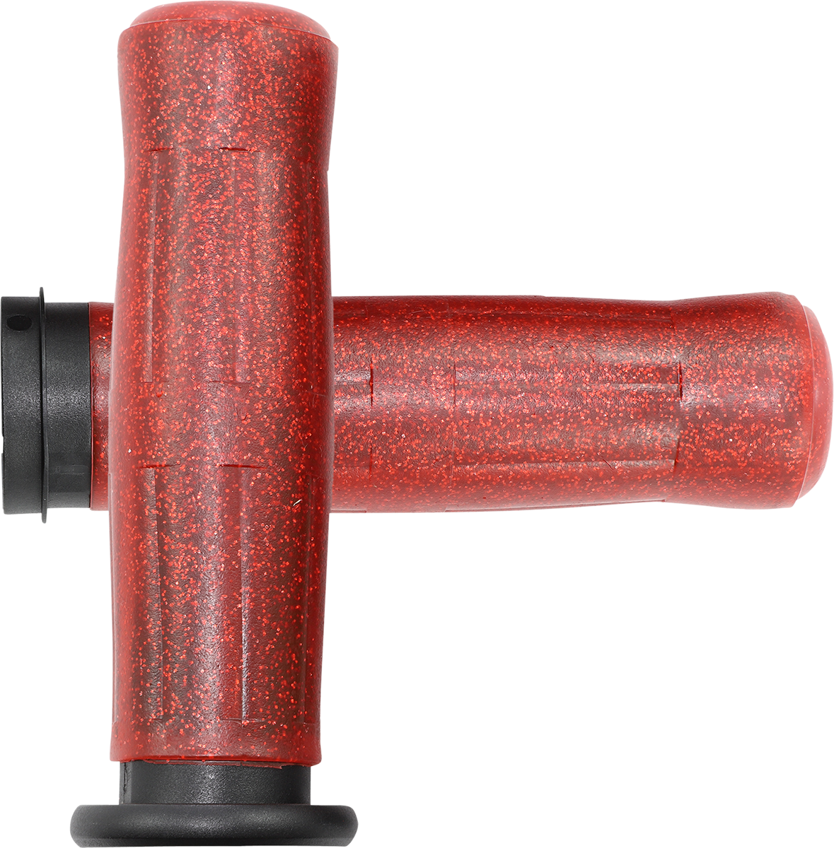 AVON GRIPS Old School Rubber Grips - Throttle-By-Wire - Sparkling Red OLD-69-SRED-FLY