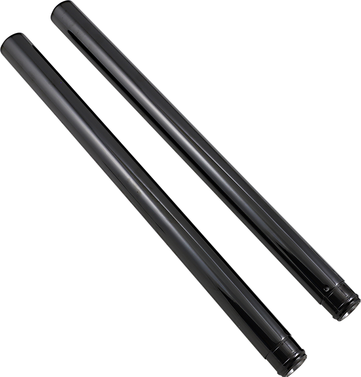 CUSTOM CYCLE ENGINEERING Inverted Fork Tubes - 43 mm - +4" - Black 710077