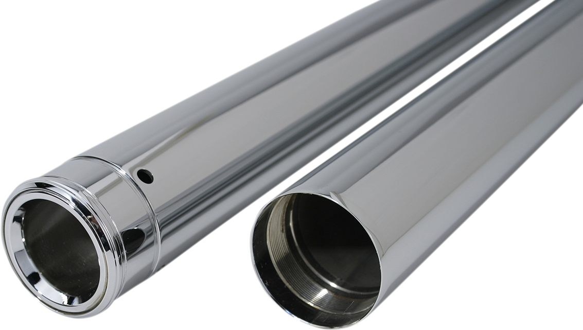 CUSTOM CYCLE ENGINEERING Fork Tubes - 49 mm - 24.875" - Ultra Chrome 719023