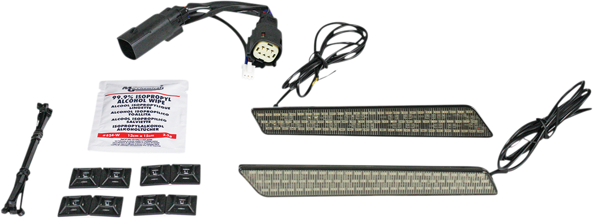 CUSTOM DYNAMICS Saddlebag Light - Smoke Lens CD-LATCH-DC4-S
