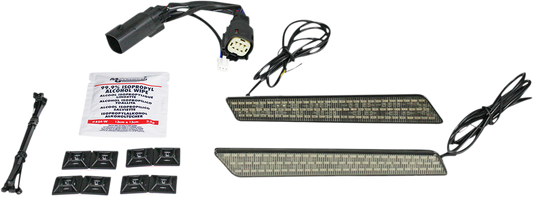 CUSTOM DYNAMICS Saddlebag Light - Smoke Lens CD-LATCH-DC4-S
