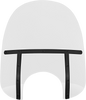MEMPHIS SHADES Fats Windshield - 19" - Headlight - Clear MEB3710