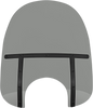 MEMPHIS SHADES Fats Windshield - 19" - Headlight - Black Smoke MEB37112
