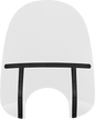 MEMPHIS SHADES Fats Windshield - 21" - Headlight - Clear MEB3810