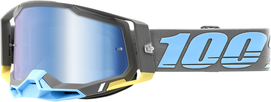 100% Racecraft 2 Goggle - Trinidad - Blue Mirror Lens 50010-00008