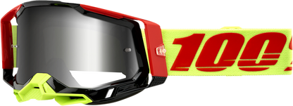100% Racecraft 2 Goggle - Wiz - Flash Silver Mirror Lens 50010-00010