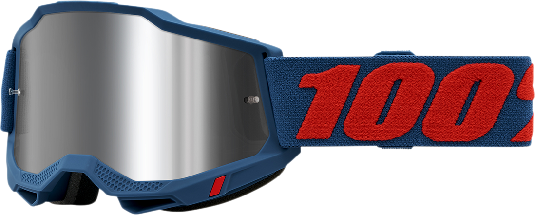 100% Accuri 2 Goggle - Odeon - Silver Mirror Lens 50014-00010