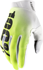 100% Ridefit Gloves - Korpo Yellow - Small 10010-00015