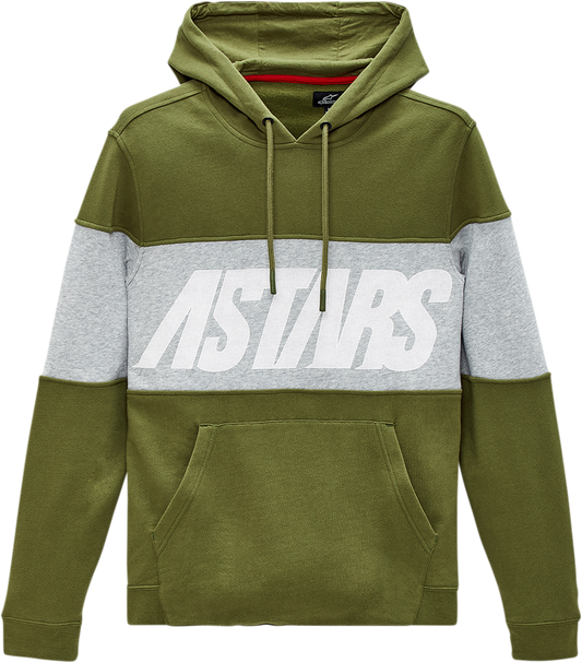 ALPINESTARS Border Hoodie - Olive - Medium 12115121067M