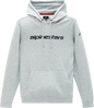 ALPINESTARS Linear Hoodie - Heather Gray/Black - Medium 1213516701026M