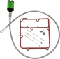 FEULING PARTS Oil Tank Breather Kit - Stainless - 99'-05' Dyna 3070