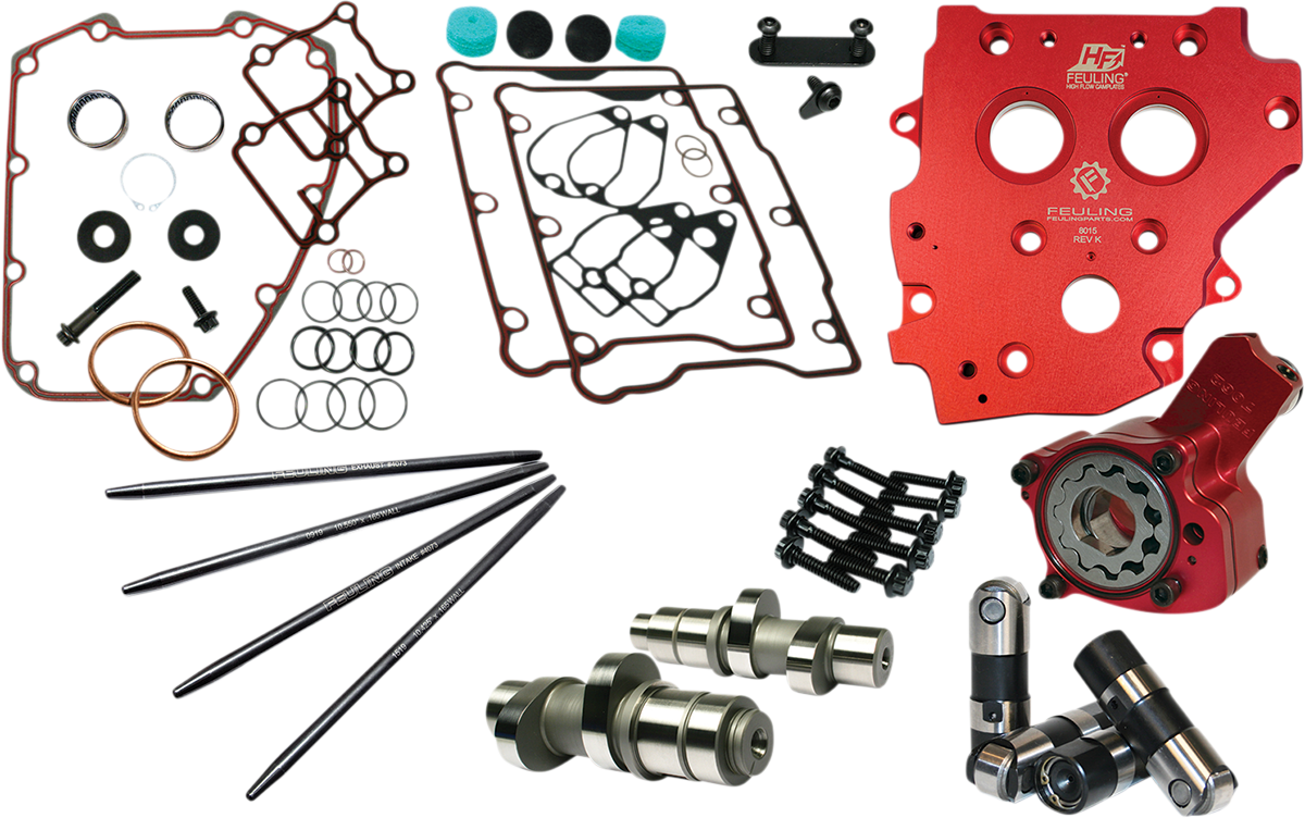FEULING PARTS Camchest Kit - Race Series® - Reaper 630 - Gear Drive - w/One Piece Pushrods - Twin Cam '07-'17 7211P