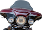 KLOCK WERKS Flare® Windshield - 10-1/2" - Tint - '96-'13 FLH KWW-01-0619-T