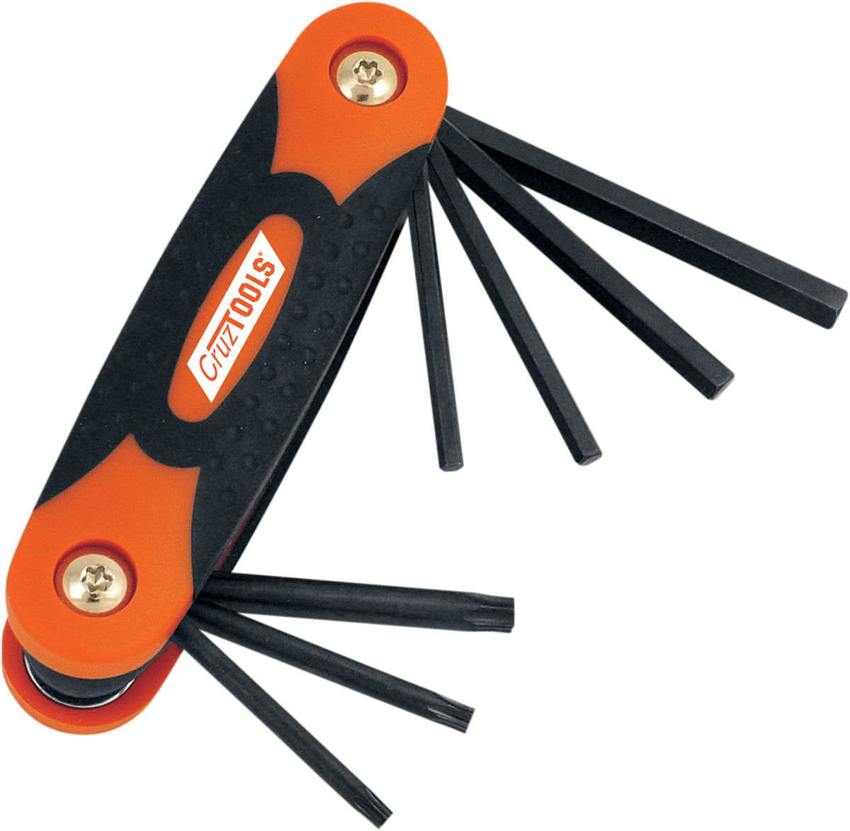 CRUZTOOLS Key Set - Hex/Torx - Folding FHT1