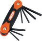 CRUZTOOLS Key Set - Hex/Torx - Folding FHT1