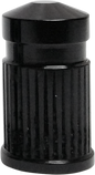 AVON GRIPS Valve Stem Cap - Round - Black - Anodized SVC-307-ANO