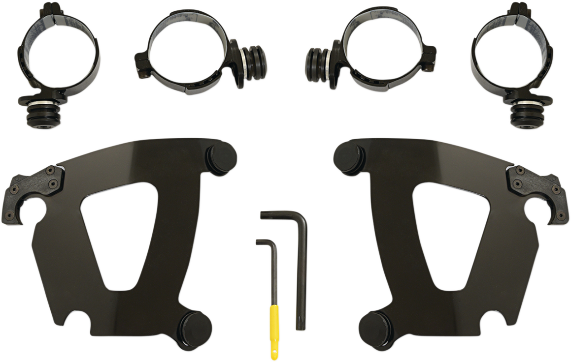 MEMPHIS SHADES Road Warrior Mounting Kit - Black - FX MEB2050